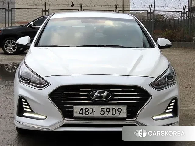 Hyundai Sonata New Rise 2018 Белый из Кореи