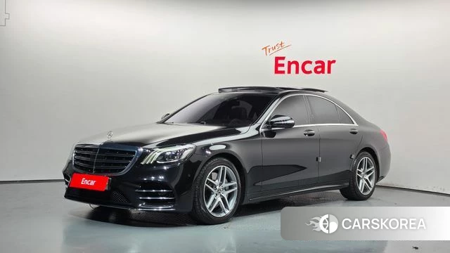 Mercedes-Benz S-Class W222 2018 Черный из Кореи