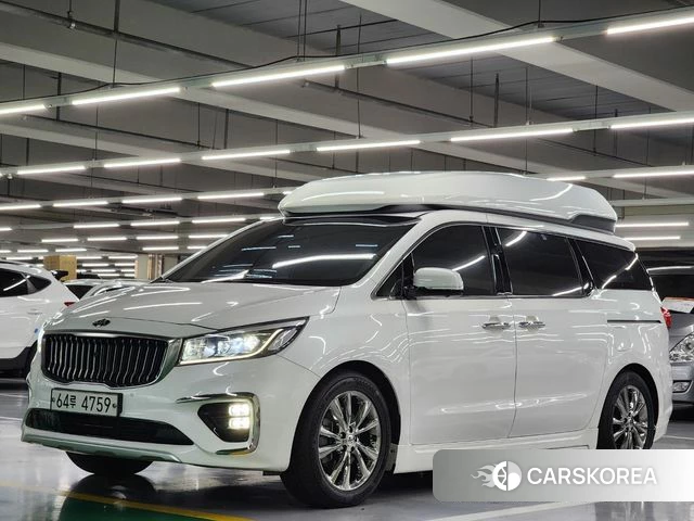 Kia The New Carnival 2018 Жемчужный цвет из Кореи