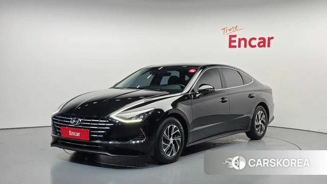 Hyundai Sonata Hybrid (DN8) 2023 Черный из Кореи
