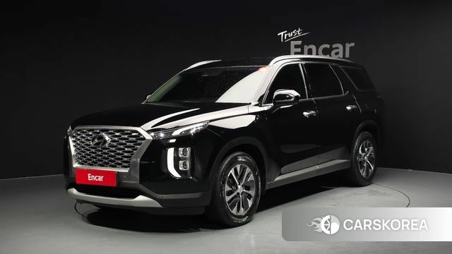 Hyundai Palisade 2022 Черный из Кореи