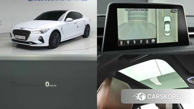 Genesis G70 2018 Белый из Кореи