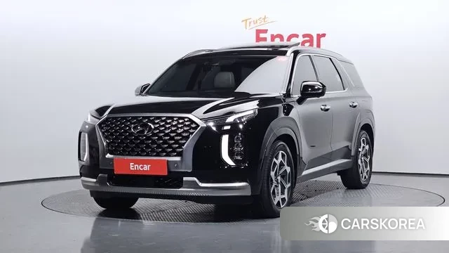 Hyundai Palisade 2022 Черный из Кореи