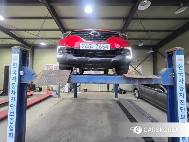 Renault Korea (Samsung) New QM3 2018 Красный из Кореи