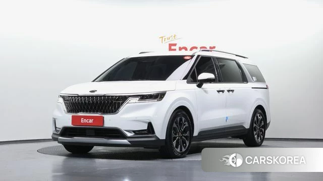 Kia Carnival 4th generation 2021 Белый из Кореи