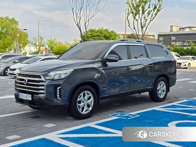 Ssangyong The New Rexton Sport 2023 Серый из Кореи