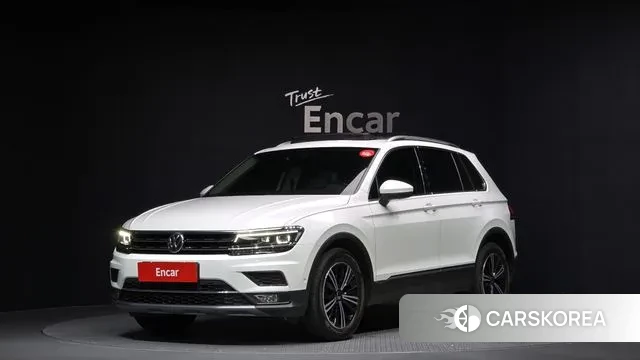 Volkswagen Tiguan second Generation 2020 Белый из Кореи