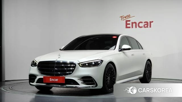 Mercedes-Benz S-Class W223 2022 Белый из Кореи