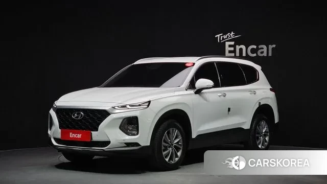 Hyundai Santa Fe TM 2019 Белый из Кореи