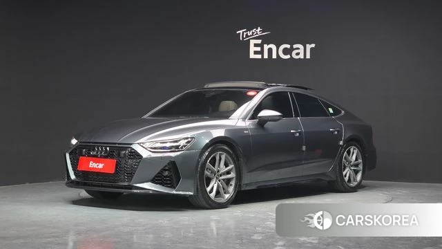 Audi A7 (4K) 2021 Серый из Кореи