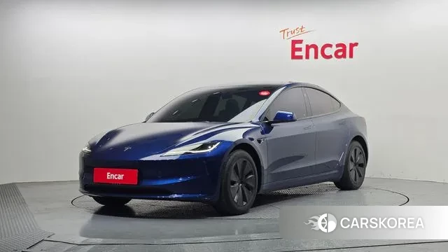 Tesla Model 3 2024 Синий из Кореи