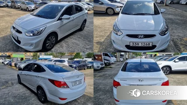 Hyundai Accent (New type) 2018 Белый из Кореи