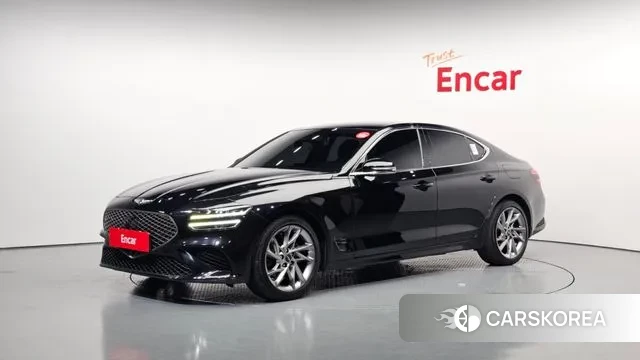 Genesis The New G70 2021 Черный из Кореи