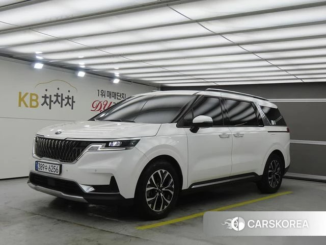 Kia Carnival 4th generation 2021 Белый из Кореи