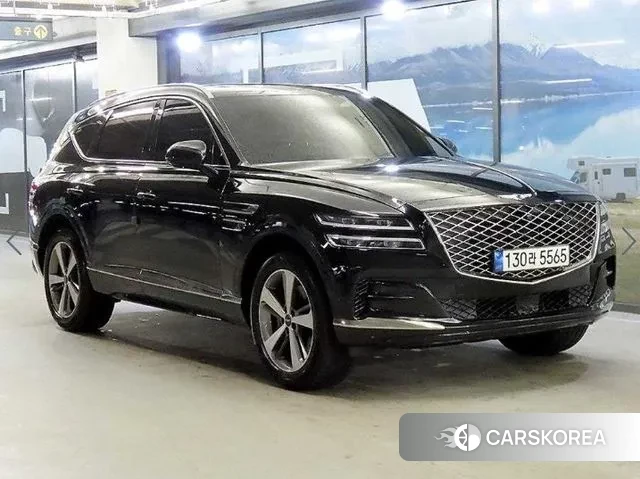 Genesis GV80 2021 Черный из Кореи