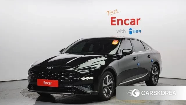 Kia K8 Hybrid 2022 Черный из Кореи