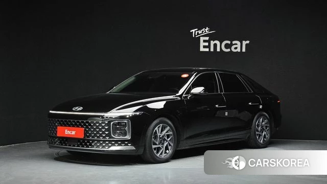 Hyundai Grandeur (GN7) 2023 Черный из Кореи