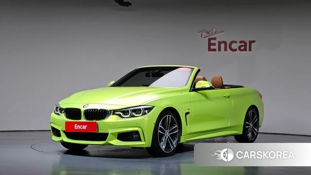 BMW 4 Series (F32) 2018 Зеленый из Кореи