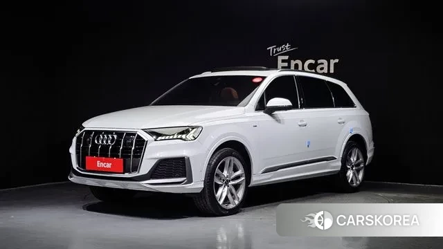 Audi Q7 (4M) 2023 Белый из Кореи