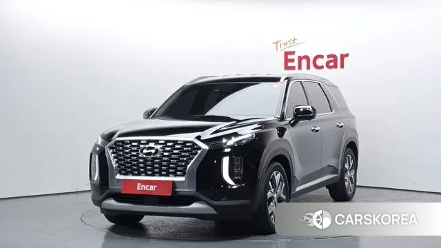 Hyundai Palisade 2021 Черный из Кореи