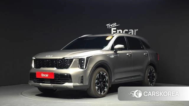 Kia The New Sorento 4th Generation 2024 Серебристо-серый из Кореи