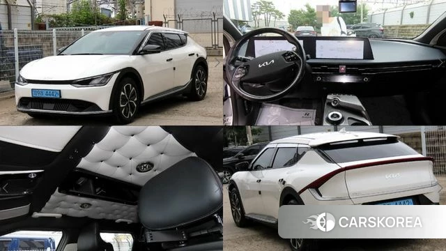 Kia EV6 2022 Белый из Кореи