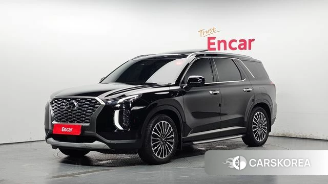 Hyundai Palisade 2021 Черный из Кореи