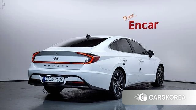 Hyundai Sonata (DN8) 2021 Белый из Кореи
