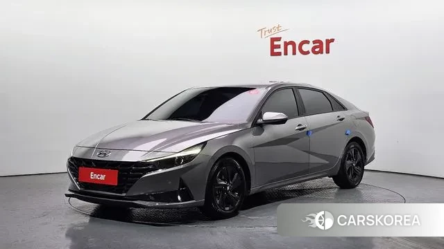 Hyundai Avante Hybrid (CN7) 2022 Серый из Кореи