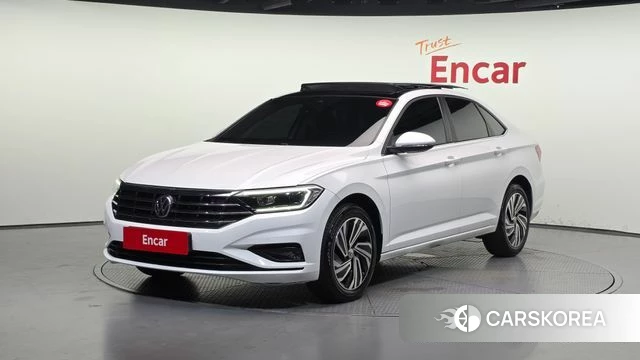 Volkswagen 7th Generation of Jetta 2021 Белый из Кореи
