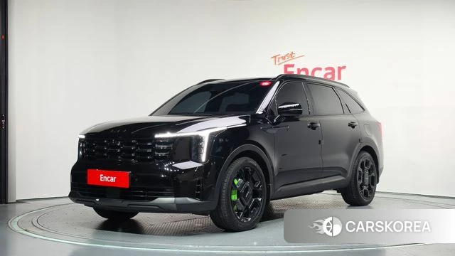 Kia The New Sorento 4th Generation 2023 Черный из Кореи