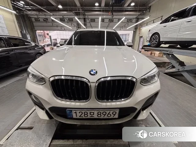 BMW X3 (G01) 2021 Белый из Кореи