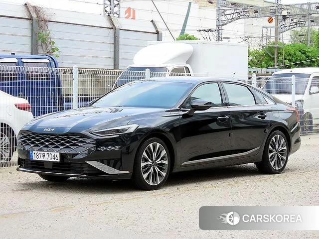 Kia K8 2021 Черный из Кореи