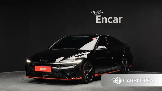 Hyundai The New Avante (CN7) 2024 Черный из Кореи