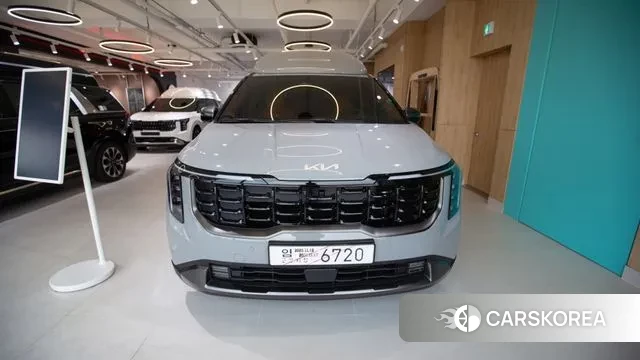 Kia The New Carnival 4th Generation 2025 Серебристо-серый из Кореи