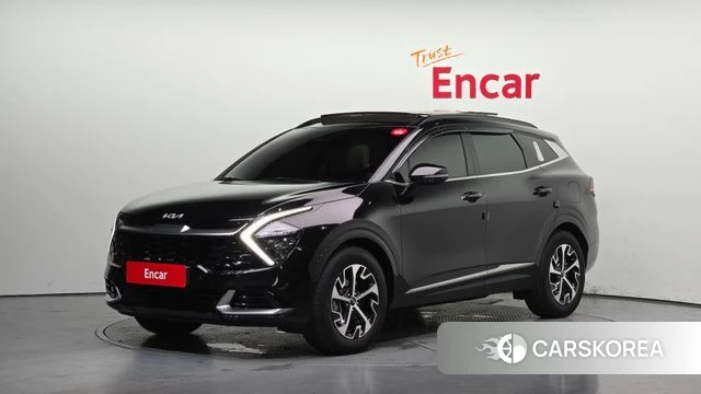 Kia Sportage 5th Generation Hybrid 2024 Черный из Кореи