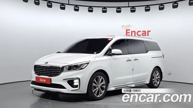 Kia The New Carnival 2019 Белый из Кореи