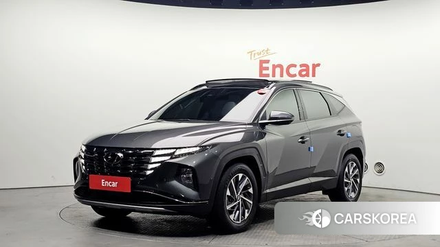 Hyundai Tucson Hybrid (NX4) 2021 Серый из Кореи