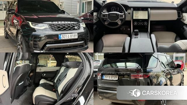 Land Rover Discovery 5 2022 Черный из Кореи