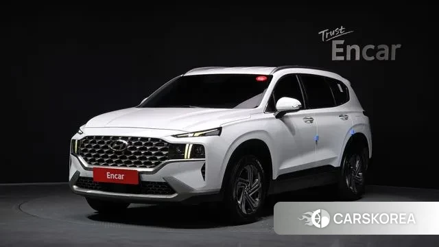 Hyundai The New Santa Fe 2021 Белый из Кореи