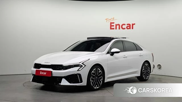 Kia The New K5 3rd generation 2024 Белый из Кореи