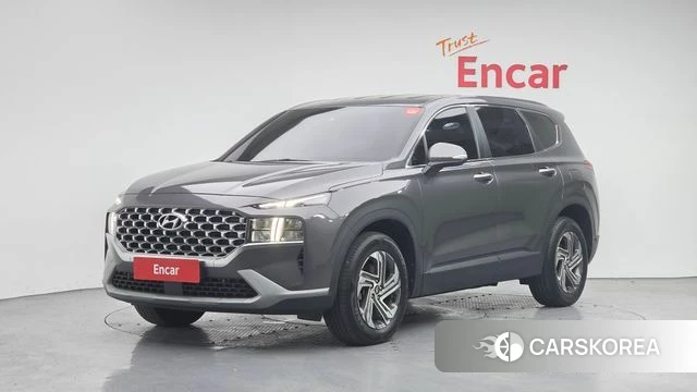 Hyundai The New Santa Fe 2021 Серый из Кореи