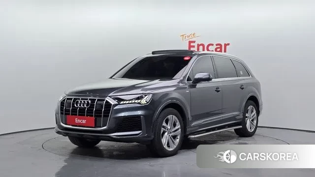 Audi Q7 (4M) 2021 Серый из Кореи