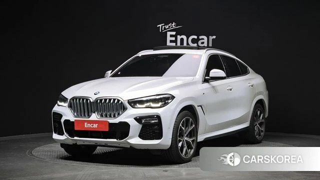 BMW X6 (G06) 2020 Белый из Кореи