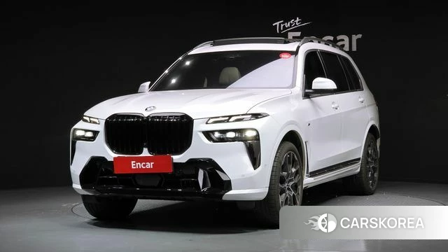 BMW X7 (G07) 2025 Белый из Кореи