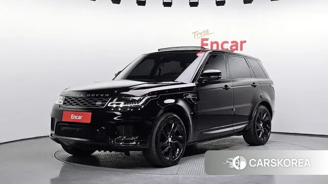 Land Rover Range Rover Sport 2nd Generation 2018 Черный из Кореи