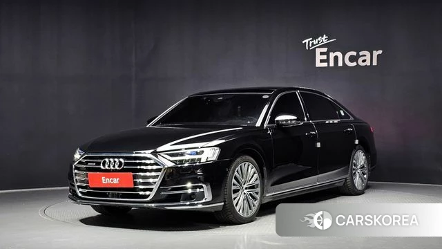 Audi A8 (D5) 2021 Черный из Кореи