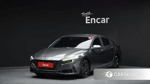 Hyundai Avante (CN7) 2022 Серый из Кореи