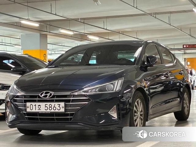 Hyundai The New Avante AD 2019 Синий из Кореи
