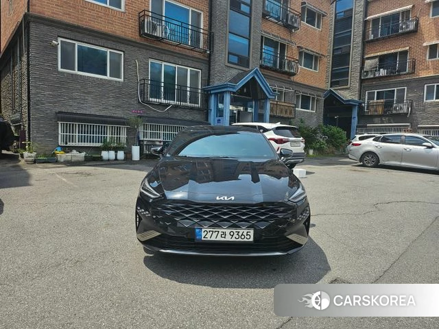 Kia K8 Hybrid 2022 Черный из Кореи